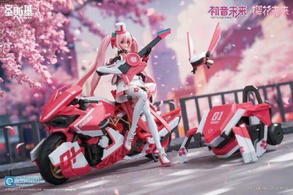 玩具聯合國★ 預購免訂金 聖斯基 組裝模型 初音未來 櫻初音 櫻花未來 粉色音爆 櫻速快遞 含初回特典 