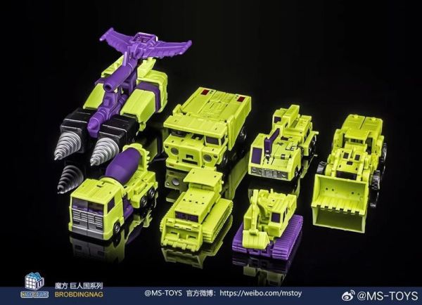 玩具聯合國★ 現貨 魔方 MS-TOYS 小力神 C套 MS-B39A & MS-B40A 吊車 拖斗 