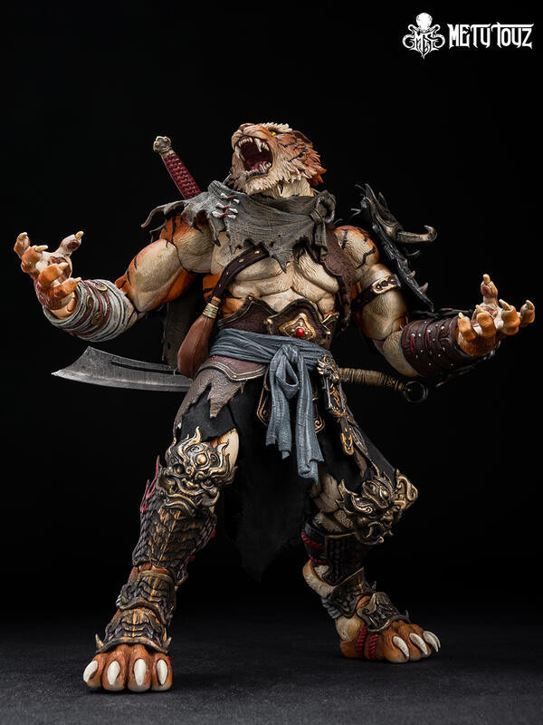 玩具聯合國 預購免訂金 Metytoyz 冒險者世界 虎先鋒.金山郡 1:10可動人偶 