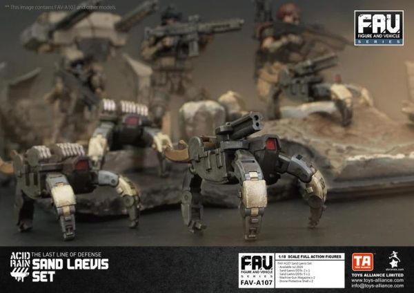 玩具聯合國★ 現貨 TOYS ALLIANCE 酸雨戰爭 TA FAV-A107 沙地鼠婦套裝 