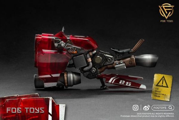 玩具聯合國 預購免訂金 Fogtoys 奇想26 1/12 載具系列 隼彩透版 VER 01FT 