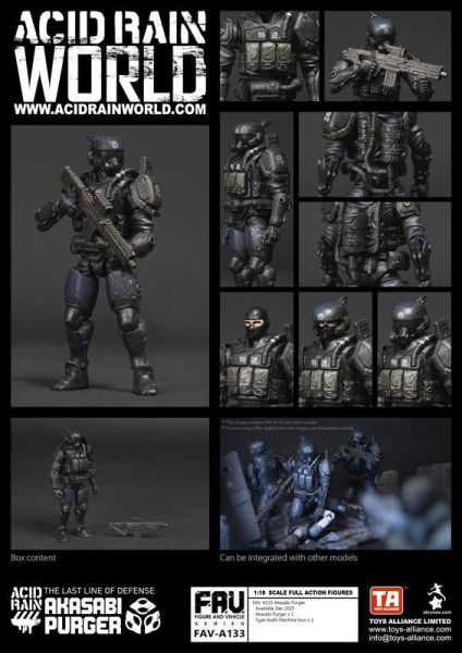 玩具聯合國 預購免訂金 TOYS ALLIANCE 酸雨戰爭 Acid Rain FAV-A133 赤錆淨化者 