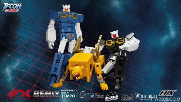 玩具聯合國★ 現貨 Ocular Max OX RMX-11EX 磁帶獅子 TEMPO 