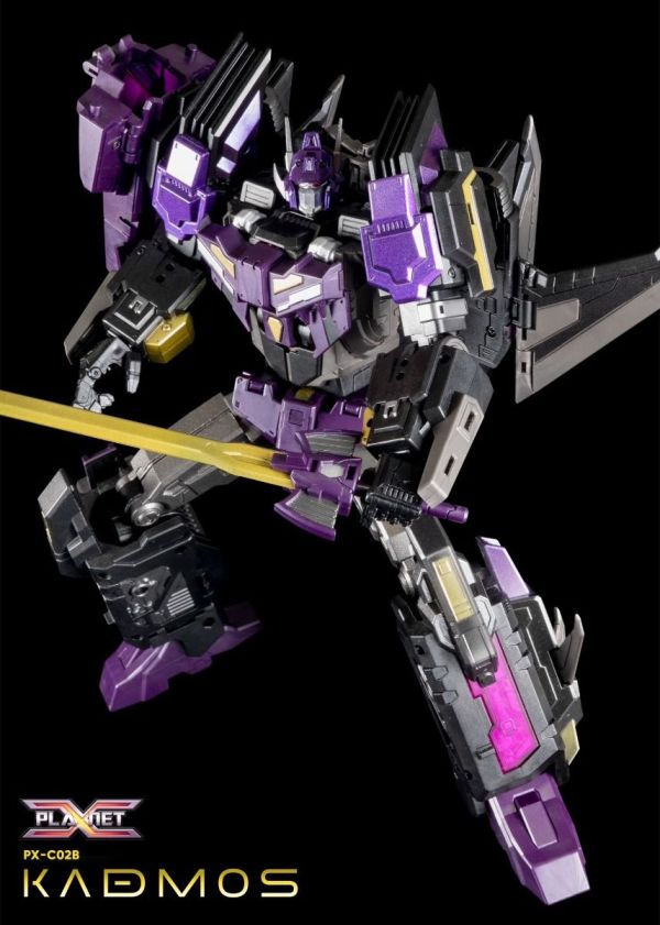 玩具聯合國★ 現貨 Planet X PX-C02B IDW 暗黑 星宇 史達 StarSaber 