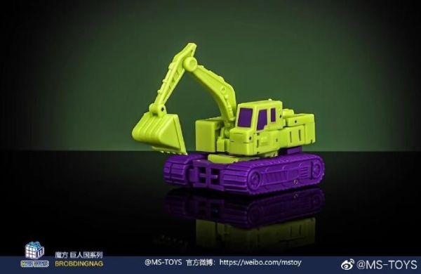 玩具聯合國★ 現貨 魔方 MS-B41A & MS-42A 挖掘機 推土機 小力神 小比例 精塗版 3天內出貨 