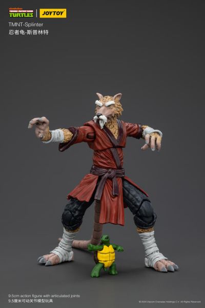 玩具聯合國★ 預購免訂金 joytoy 暗源 史林特 Splinter 斯普林特 老鼠 老鼠師傅 忍者龜 3.75 