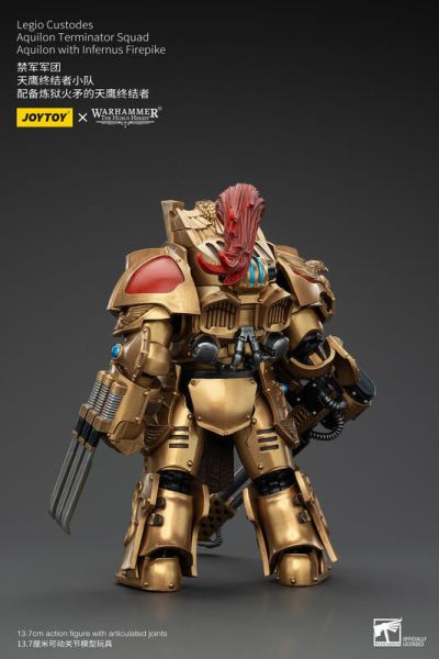 玩具聯合國★ 預購免訂金 暗源 Joytoy 禁軍 天鷹終結者小隊 配備煉獄火矛的天鷹終結者 1/18 戰鎚 40K 