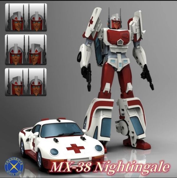 玩具聯合國 預購免訂金 X-Transbots X社 MX-38 夜鶯 少年頭領戰士 密涅瓦 