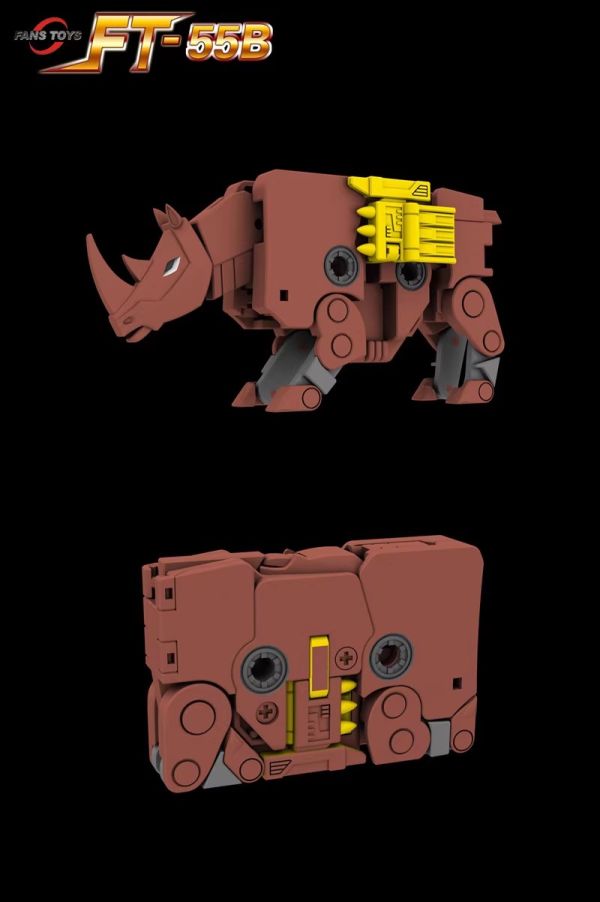 玩具聯合國★ 即將到貨 FansToys FT-55B 磁帶部隊 犀牛 鋼鉗 發條 