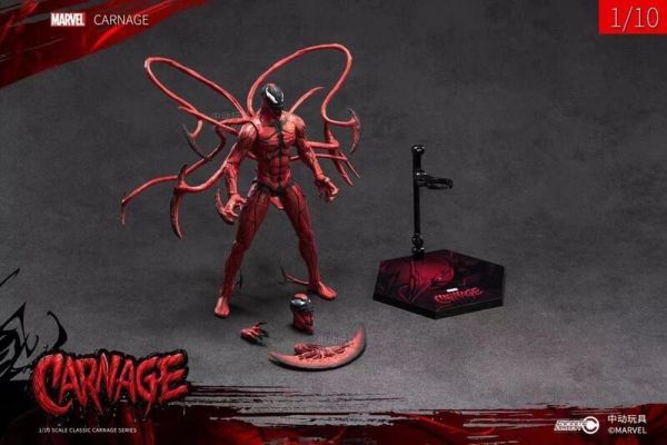 玩具聯合國★ 預購免訂金 中動玩具 1/10 CARNAGE 屠殺 血蜘蛛 