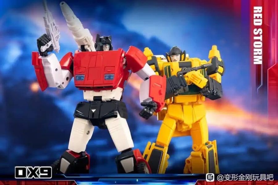 玩具聯合國★ 預購免訂金 DX9 TOYS D21 G1 橫炮 斯韋伯 紅色風暴 MP比例 