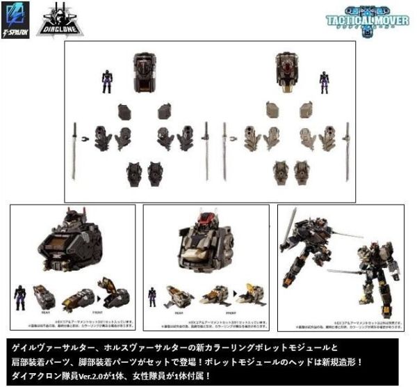 玩具聯合國 現貨 戴亞克隆 Diaclone EX核心 ＆ 武裝套裝3 