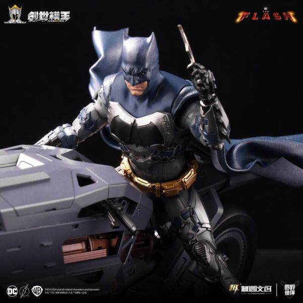 玩具聯合國★ 預購免訂金 創世模王 蝙蝠俠 閃電俠 DC 班·艾佛列克 組裝模型 