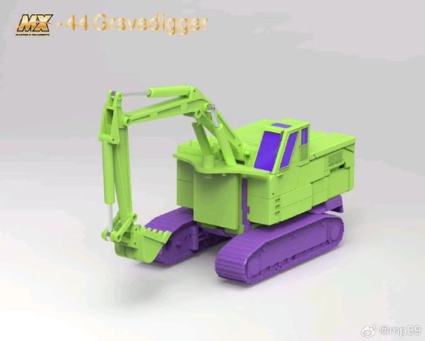 玩具聯合國★ 預購免訂金 X-Transbots X社 MX-44 清掃機 挖掘機 G1 大力神 