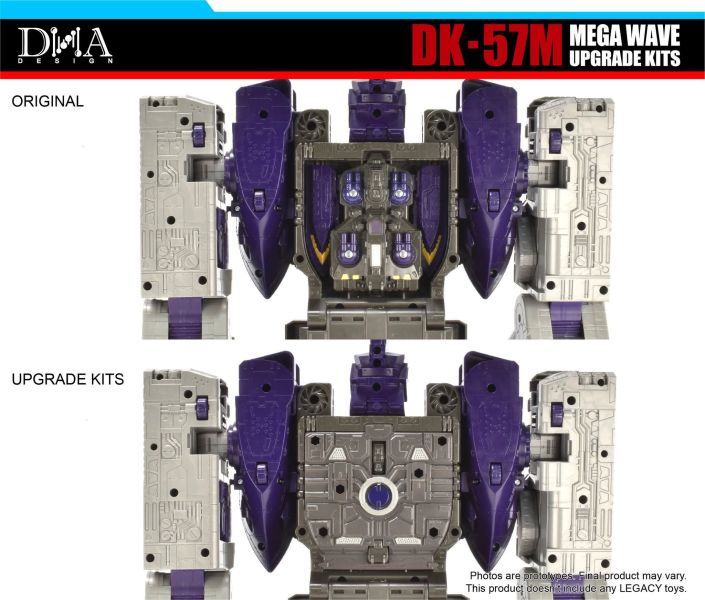 玩具聯合國 預購免訂金 DNA Design DK57M 潮汐波 艦隊 密卡登 升級配件包 