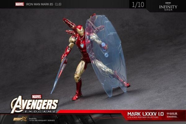 玩具聯合國★ 預購免訂金 中動玩具 1/10 鋼鐵人 Iron Man MK85 1.0版本 