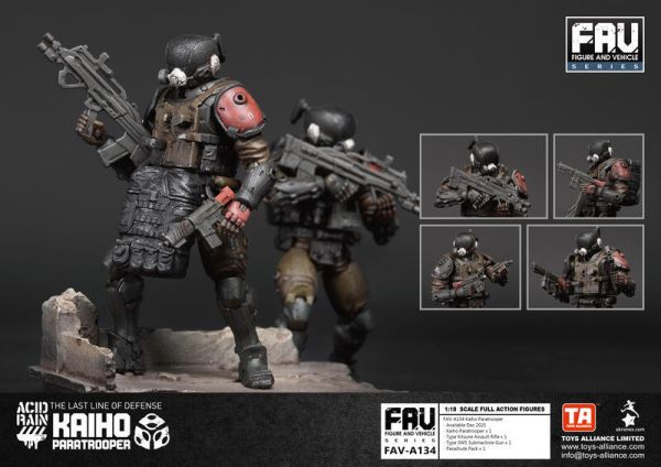 玩具聯合國 預購免訂金 TOYS ALLIANCE 酸雨戰爭 Acid Rain FAV-A134 海堡傘兵 