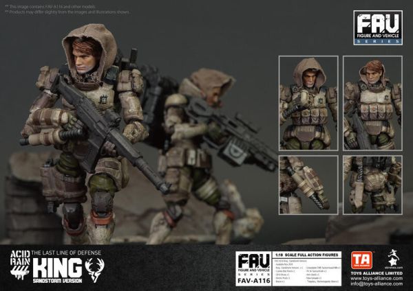玩具聯合國★ 現貨 酸雨戰爭 Acid Rain FAV-A116 京（沙暴版） 