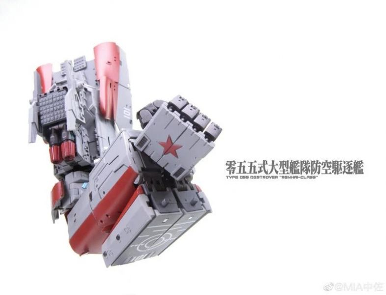 玩具聯合國★ 現貨 易玩天開 TOYSEASY JS-01 刑天 055 導彈驅逐艦 