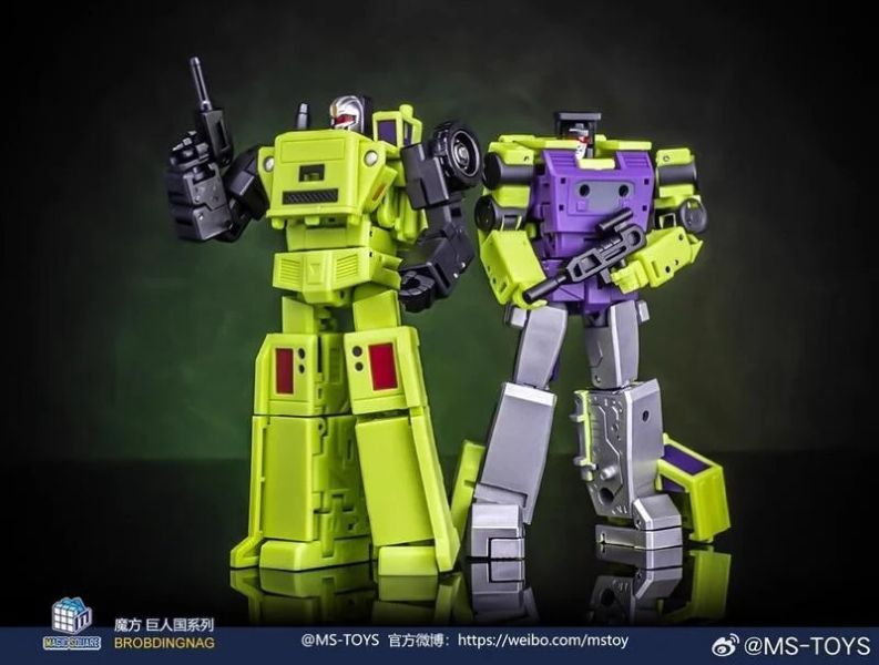 玩具聯合國★ 現貨 魔方 MS-TOYS 小力神 C套 MS-B39A & MS-B40A 吊車 拖斗 