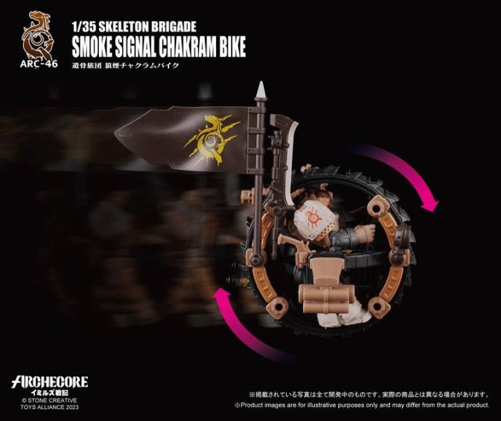 玩具聯合國 現貨 幻古戰紀 ARCHECORE ARC-46 遺骨旅團 狼煙飆輪機車 