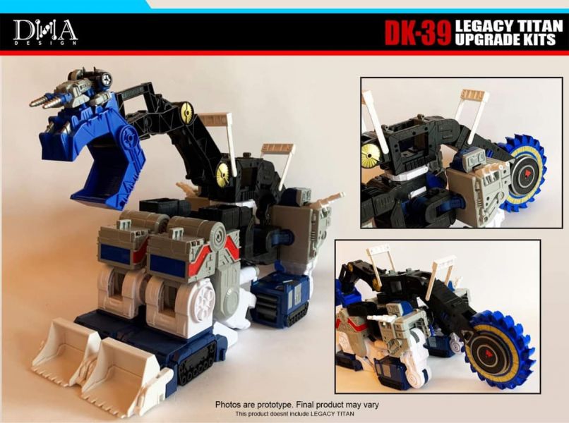 玩具聯合國★ 現貨 DNA Desgin DK-39 Metroplex 銀河之力 猛大帥 配件包 