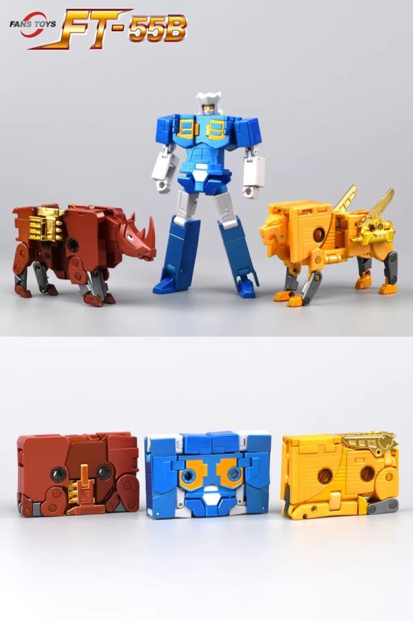 玩具聯合國★ 即將到貨 FansToys FT-55B 磁帶部隊 犀牛 鋼鉗 發條 