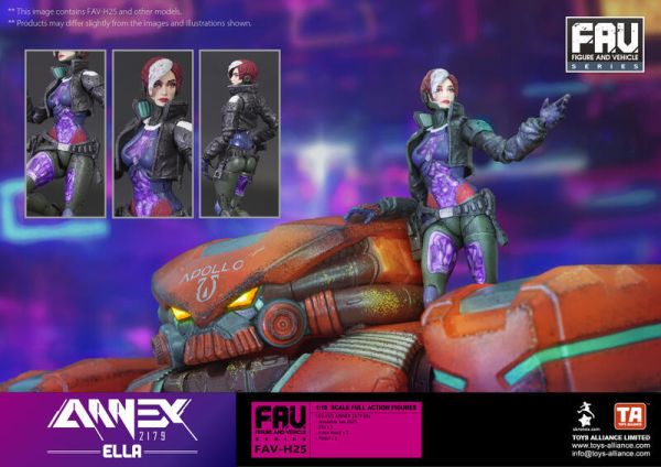 玩具聯合國★ 預購免訂金 TOYS ALLIANCE 酸雨戰爭 ANNEX 2179 FAV-H25 Ella 