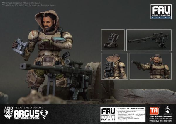 玩具聯合國★ 現貨 酸雨戰爭 Acid Rain FAV-A115 阿爾戈斯（沙暴版） 