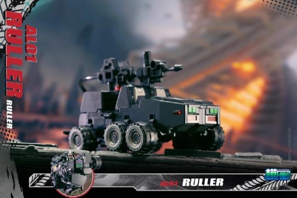 玩具聯合國 預購免訂金 Modfans 變形之路 AL01H 黑色 Ruller 小滾珠 羅樂樂 