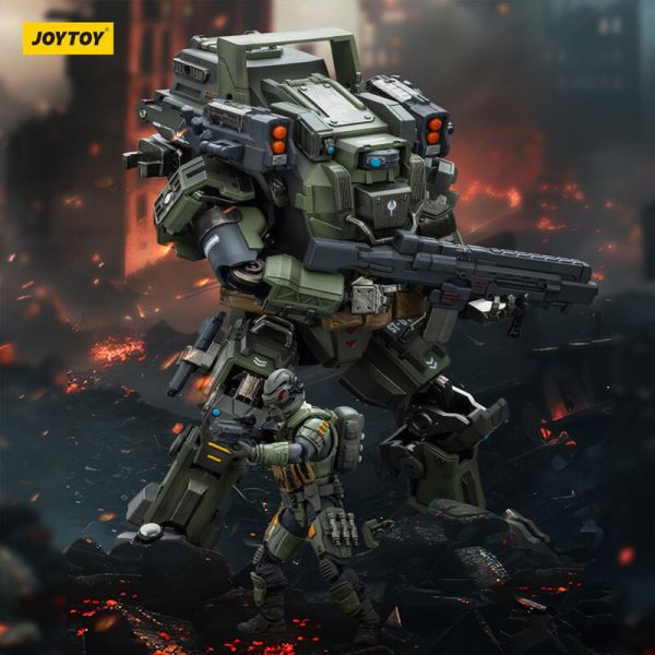 玩具聯合國 預購免訂金 joytoy 暗源 磐石 常規作戰型機甲 天啟系列 1/25 3吋 泰坦殞落 神兵泰坦 