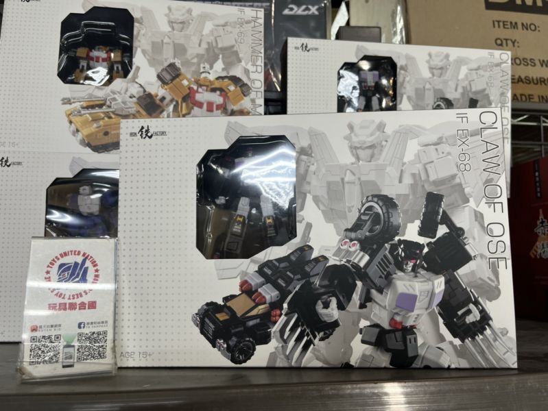 玩具聯合國 補貨 IronFactory 鐵工廠 IF EX-68 黑豹 煞星 組合 