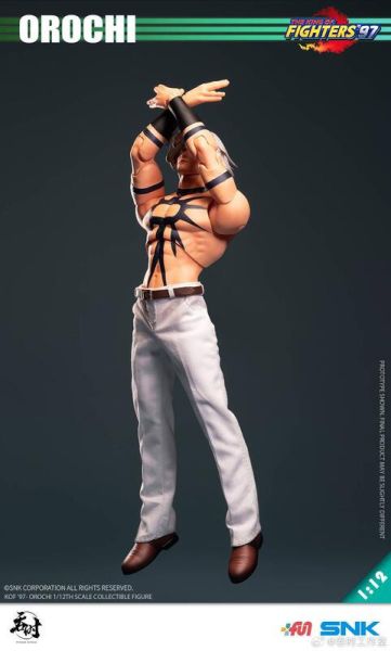 玩具聯合國★ 預購免訂金 SNK 正版授權 吞時工作室 拳皇 ’97 大蛇 1/12 可動人偶 TS-015 