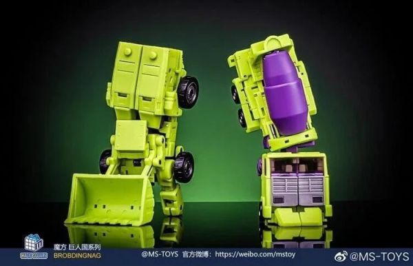 玩具聯合國★ 補貨 魔方 變形金剛 MS-B37A & MS-38A 鏟車大師 攪拌車大師 精塗版 