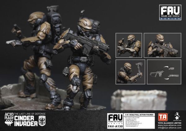 玩具聯合國 預購免訂金 TOYS ALLIANCE 酸雨戰爭 Acid Rain FAV-A130 渣燼侵襲者 