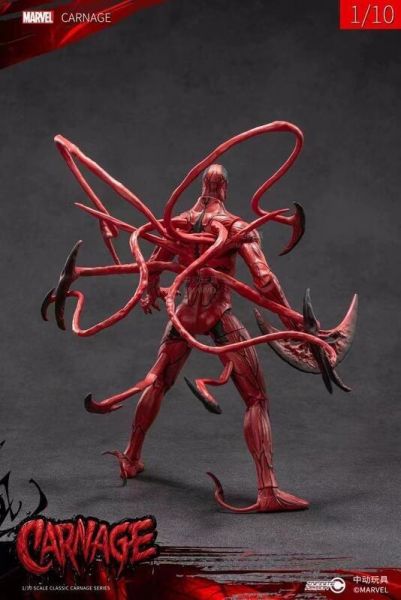 玩具聯合國★ 預購免訂金 中動玩具 1/10 CARNAGE 屠殺 血蜘蛛 