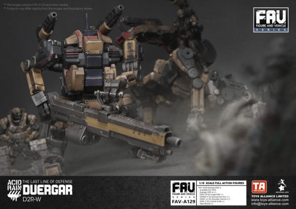 玩具聯合國 預購免訂金 TOYS ALLIANCE 酸雨戰爭 Acid Rain FAV-A129 杜爾加 D2R-w 