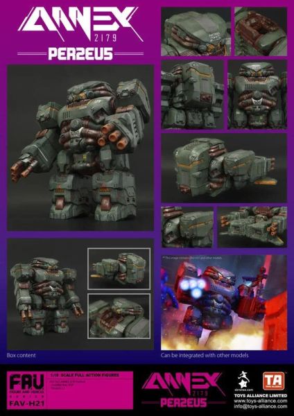 玩具聯合國★ 預購免訂金 TOYS ALLIANCE 酸雨戰爭 ANNEX 2179 FAV-H21 珀爾宙斯 