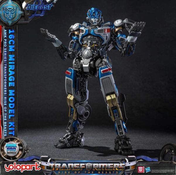 玩具聯合國★ 預購免訂金 代理版 Amk pro 變形金剛 萬獸崛起 幻影 Mirage 預組裝模型 