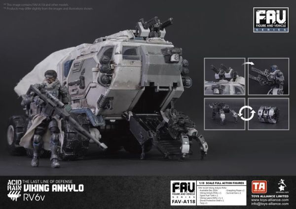 玩具聯合國 現貨 酸雨戰爭 Acid Rain FAV-A118 維京甲龍 RV6v 