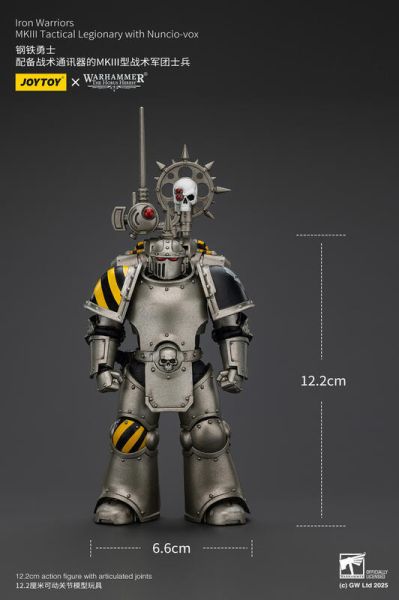 玩具聯合國 預購免訂金 joytoy 暗源 鋼鐵勇士 B 配備戰術通訊器的MKIII型戰術軍團士兵 戰鎚 戰錘 30K 