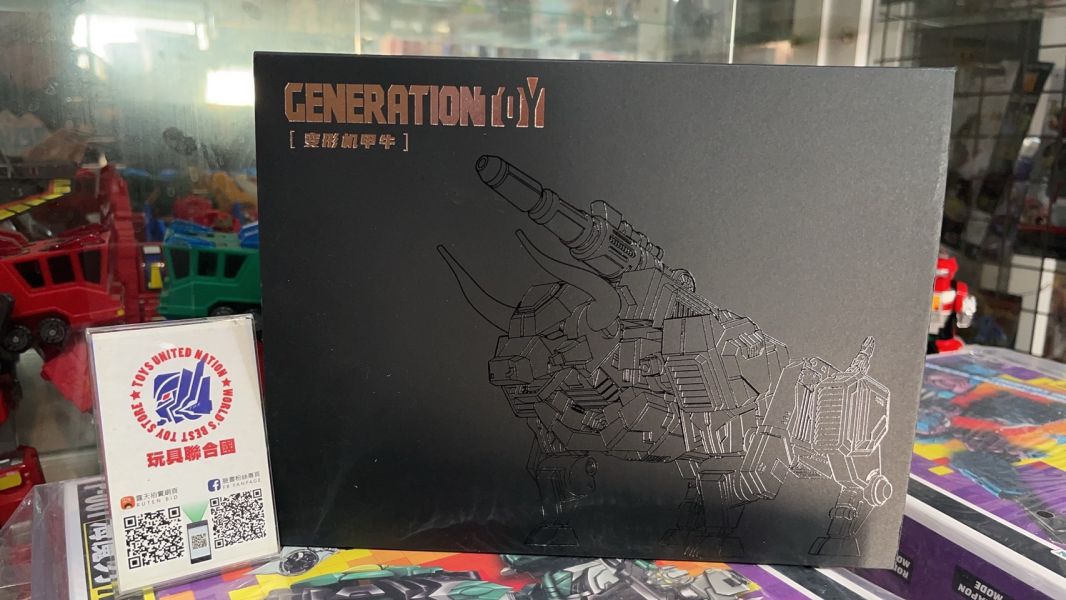 玩具聯合國★ 分批到貨 Generation Toy GT-11D Darknight 暗金 限定 橫炮 牛 