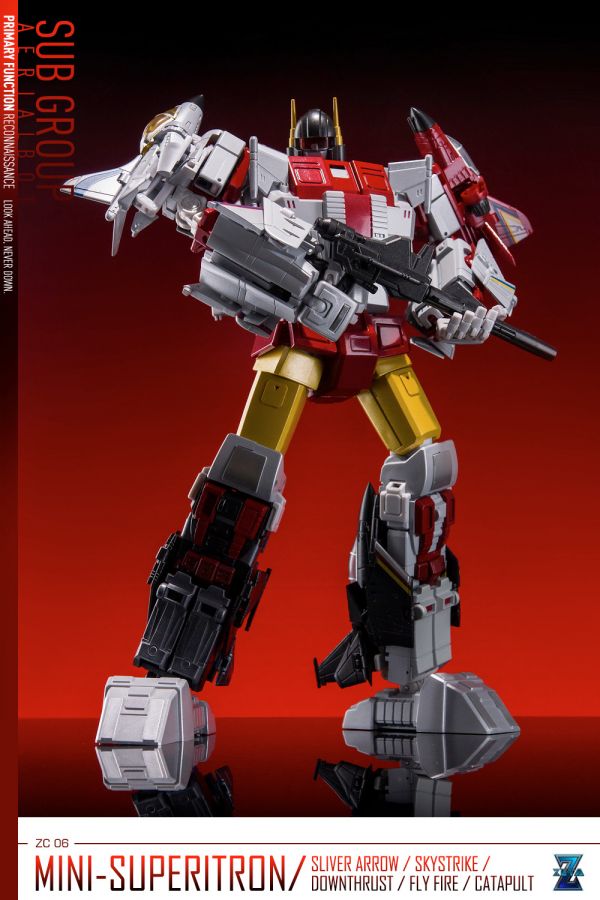 玩具聯合國★ 現貨 ZETA Toys 小比例 大無畏 金屬色 ZC06 
