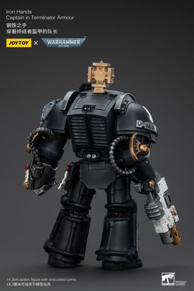 玩具聯合國★ 預購免訂金 暗源 Joytoy 鋼鐵之手 穿著終結者盔甲的隊長 鐵手 終結者 連長 戰鎚 40K 3.75 