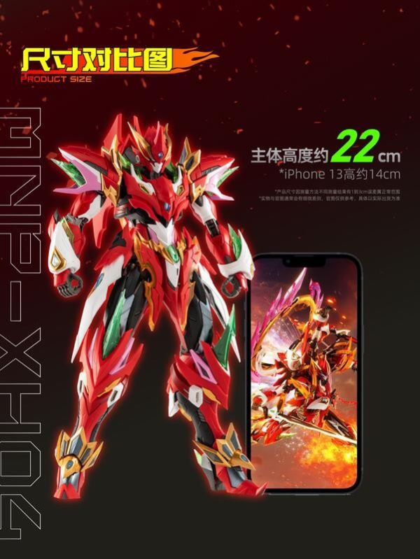 玩具聯合國★ 現貨 代理版 摩動核 星甲魂將傳 超可動 組裝 MNP-XH04 天英星 三壇海會 哪咤 