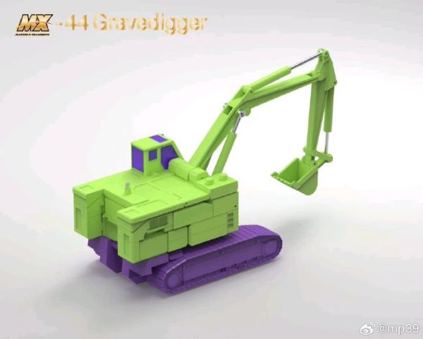 玩具聯合國★ 預購免訂金 X-Transbots X社 MX-44 清掃機 挖掘機 G1 大力神 