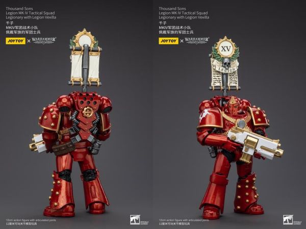 玩具聯合國★ 預購免訂金 Joytoy 暗源 千子 MKIV軍團 戰術小隊 裝備動力拳的軍士 佩戴軍旗的軍團士兵 戰鎚 