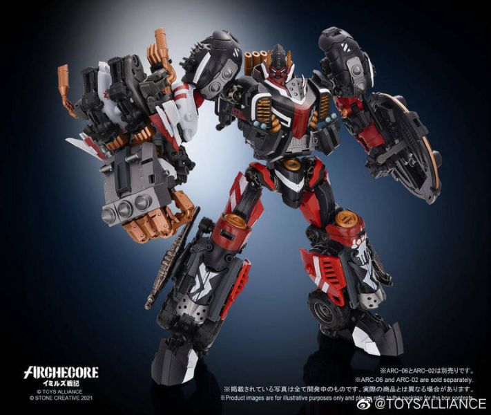 玩具聯合國 現貨 ARCHECORE 幻古戰記 ARC-06 灰熊守衛軍團 月影巡獵者 白狼基利 & 哈夫丹 