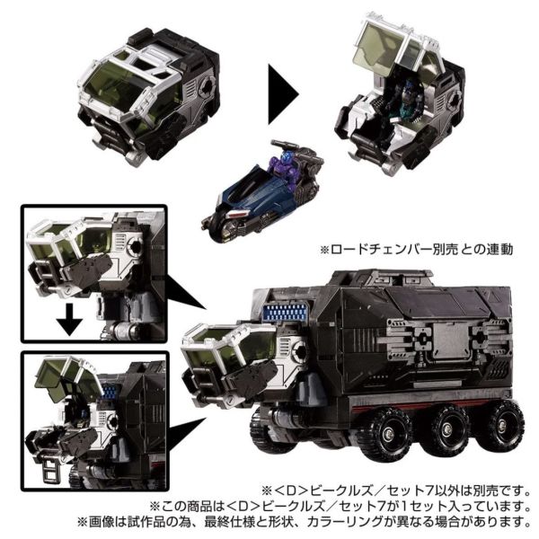 玩具聯合國 現貨 戴亞克隆 DIACLONE D-07 <D> 車輛套組7 TTMALL限定 