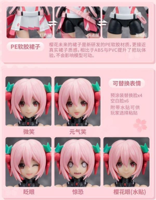 玩具聯合國★ 預購免訂金 聖斯基 組裝模型 初音未來 櫻初音 櫻花未來 粉色音爆 櫻速快遞 含初回特典 